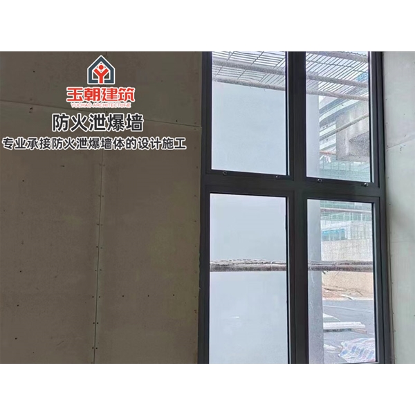 青岛工程泄爆墙 耐腐蚀车间用泄压墙 免费图纸二次深化