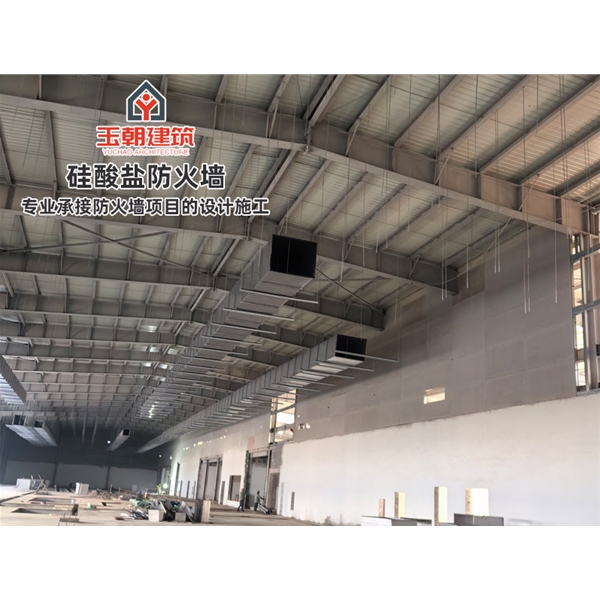 青岛轻钢龙骨防火墙 地下车库防火分区 防火阻燃 吸声隔音